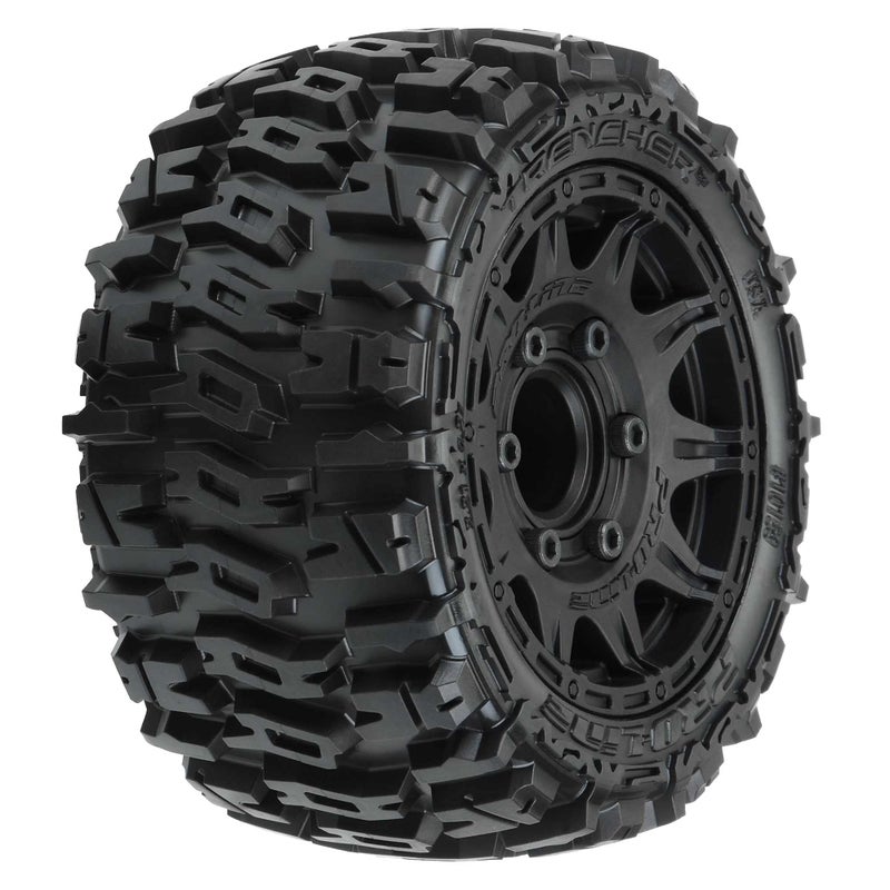 Pro-line Racing Trencher LP 2.8 MTD Raid Black 6x30 F/R PRO1015910 RC Tire - Image 1